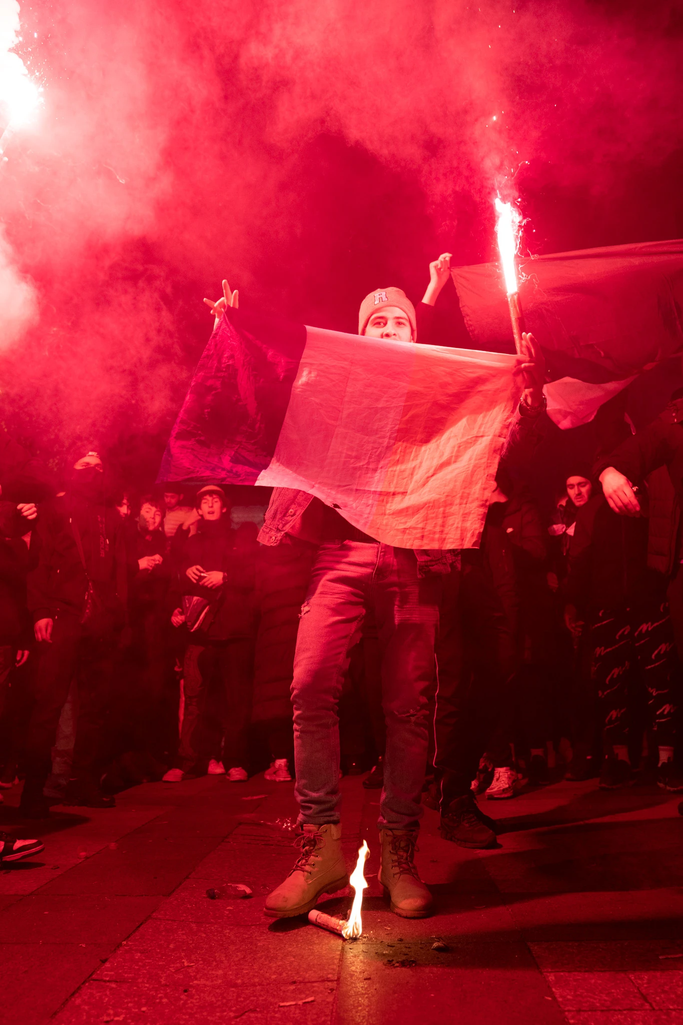 « Les chaussures chauffées aux fumigènes ? Une option non-négligeable. »