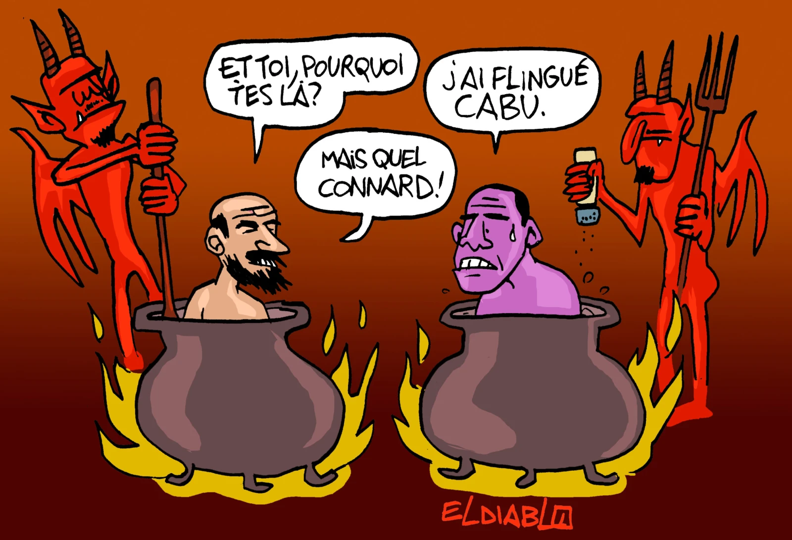 Le regard d’ELDIABLO sur les attentats de Charlie Hebdo, 5 ans après.