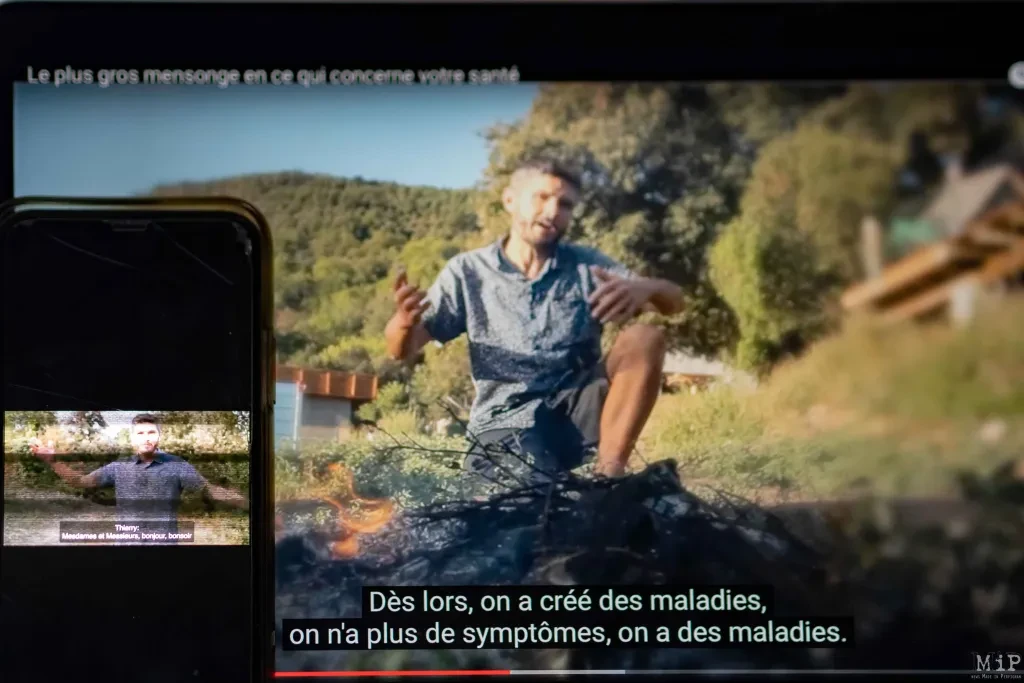 Thierry Casasnovas, gourou du crudivorisme.