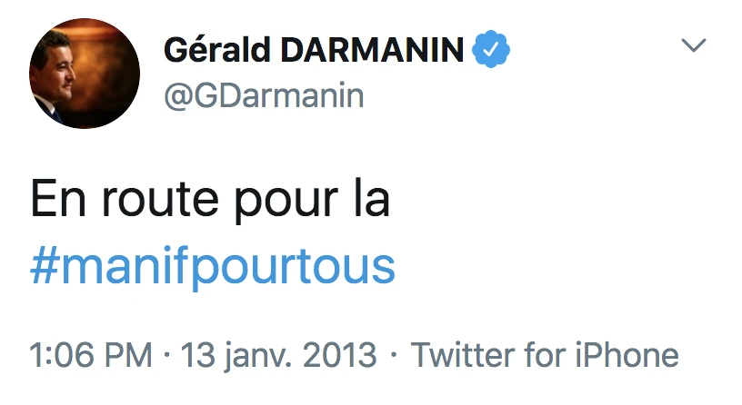 Doux souvenir de 2013.