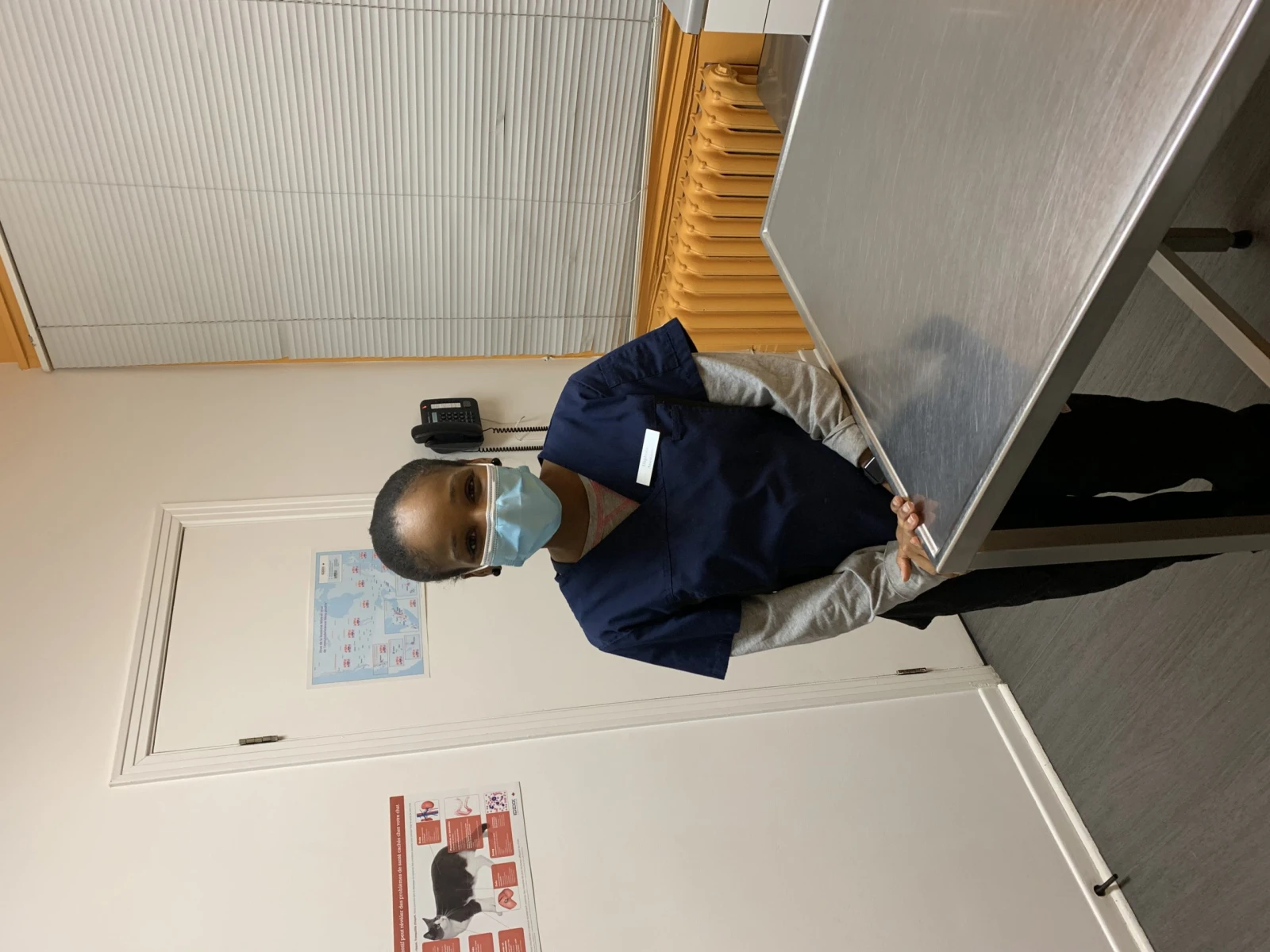 Daphné Lafond, réceptionniste au cœur grand comme le monde.