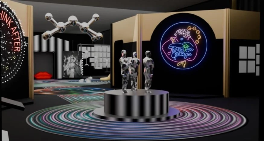 Scénographie de l’expo Disco © Studio GGSV